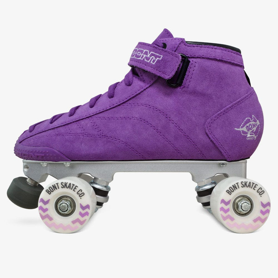 Patins à Roulettes Roller Derby Fille - Bleu Rose Taille 10
