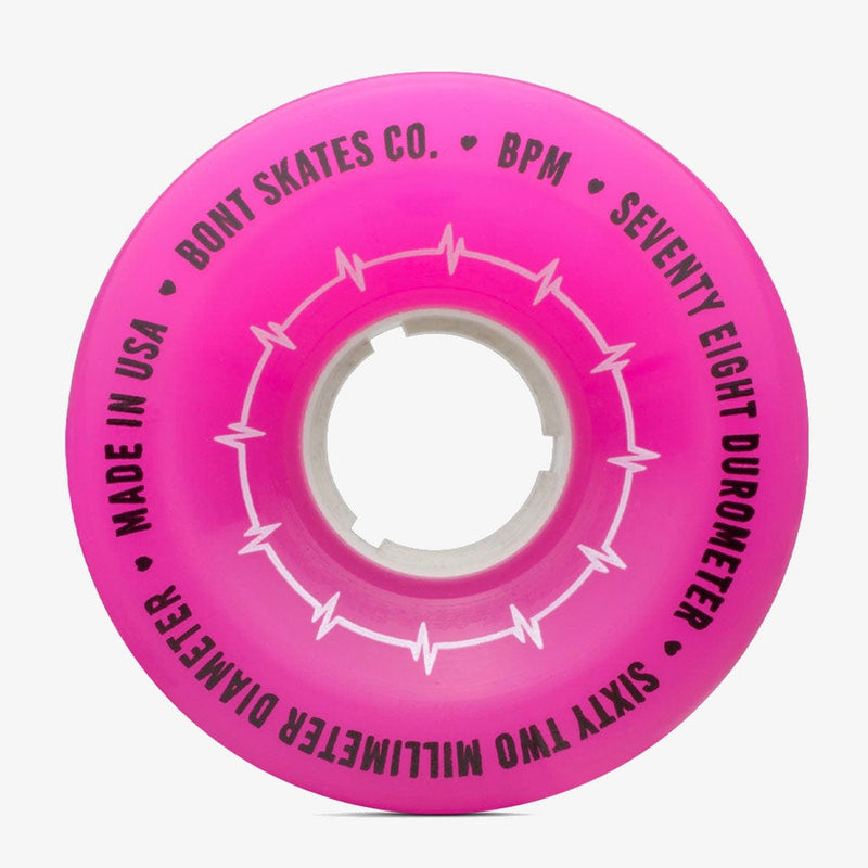 BPM Roller Skate Outdoor Wheels Hot Pink