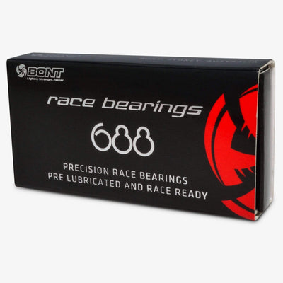 Bont bearings-inline Bont 688 race bearings / Pack of 16 688 Mini Inline Skate Bearings