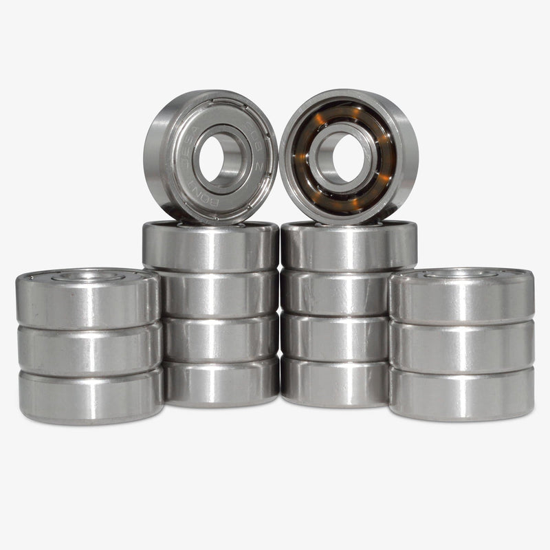 Bont Bearings-quad JESA 608 Black Series Roller Skate Bearings