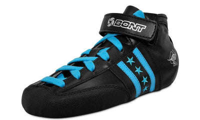 Bont Wholesale wholesale-closeout-quad Black/Blue / 13/31 JR Quadstar Boots No Bumper