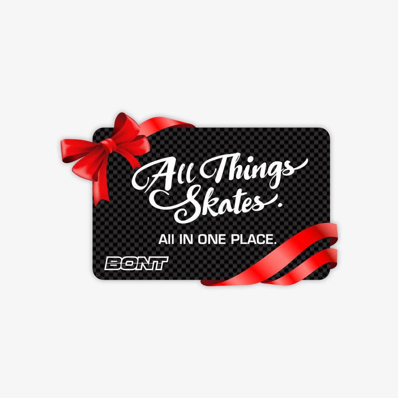 Bont Gift Card Ice Skate Gift Card