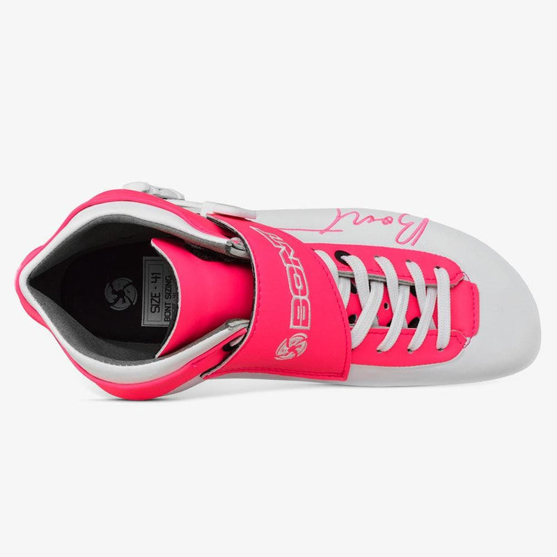Bont Inline Skates BNT 195mm Inline Speed Skate Boots white-cheeky-pink