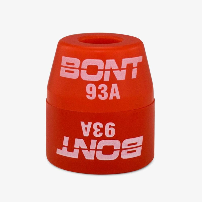 Bont Plates Red 93A / Top Cone Cushion (4pc) Replacement Roller Skate Cushions