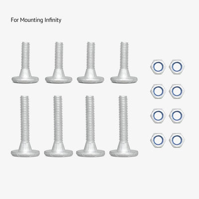 Bont Plates Roller Skate Mounting Hardware Set
