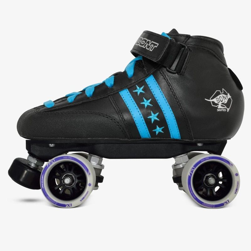 Bont Skates Online Shop closeout-quad JR Quadstar No Bumper black-blue