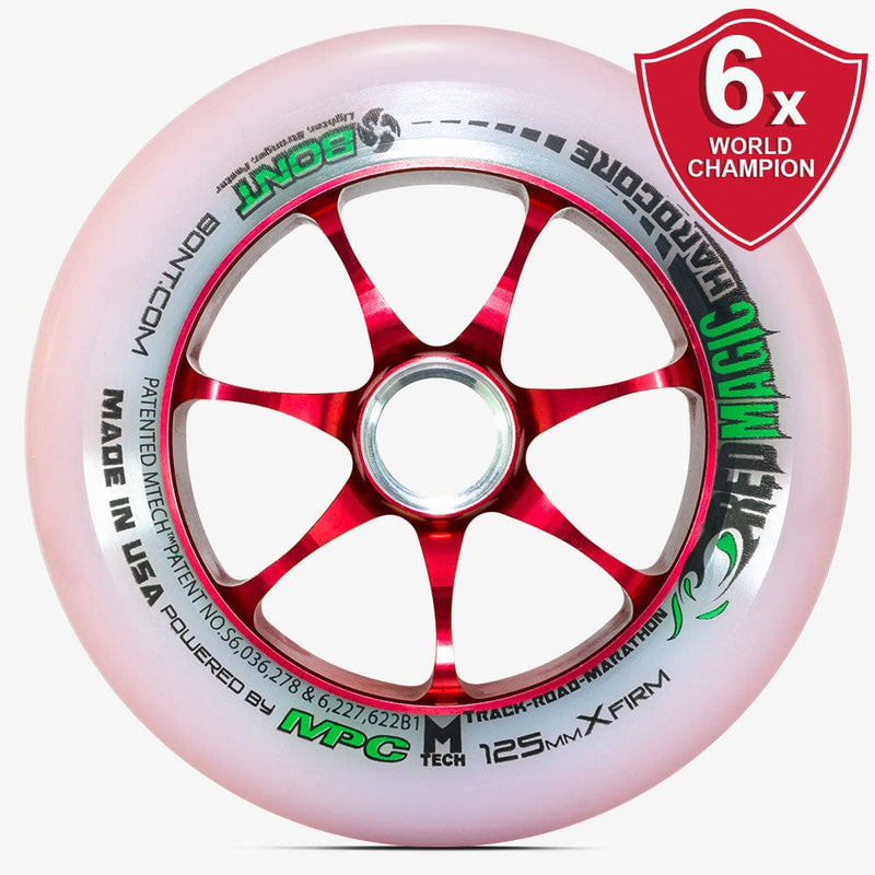 Roue en Ligne Red Magic 125 mm Hardcore 2.0