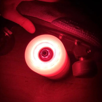 Bont Wheels-quad Glow Light Up LED Roller Skate Wheels