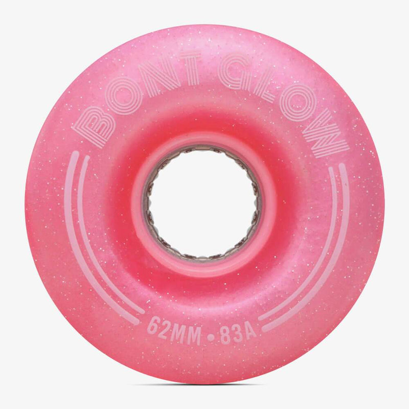 Bont Wheels-quad Glow Light Up LED Roller Skate Wheels